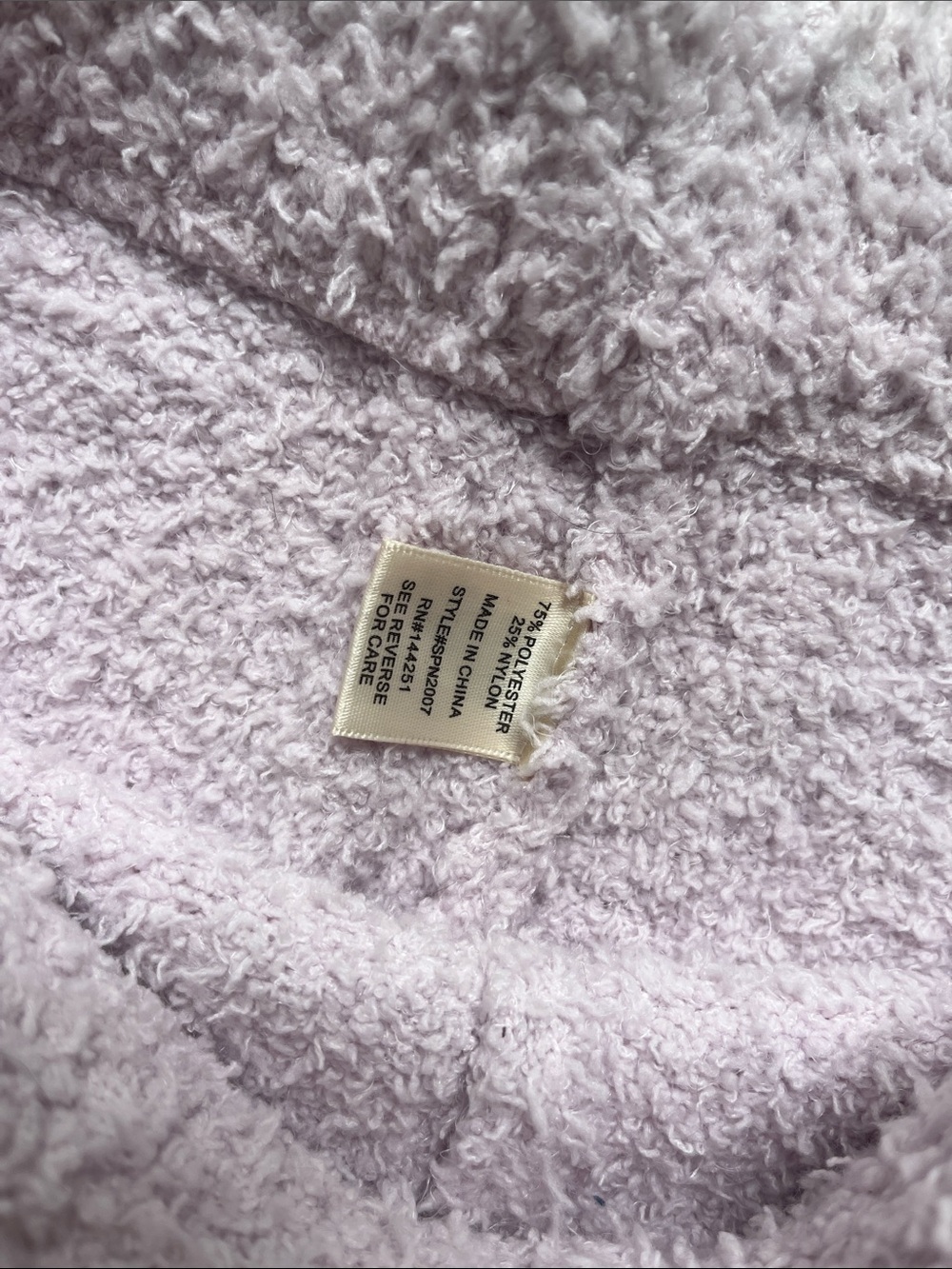 Sincerely Jules Cozy Plush Lounge Set - Light Pink - Picture 4 of 4
